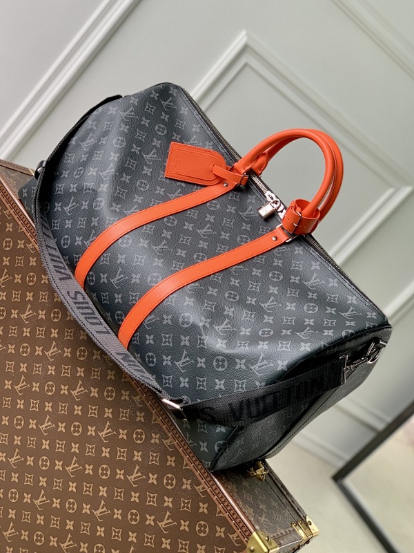 Louis Vuitton Keepall Bandoulière 55 Monogram Eclipse