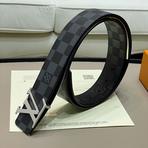 4.0cm Logo Damier Infini Leather Goods