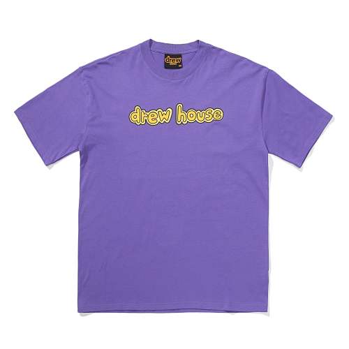 Drew House SS Tee Violet Logo T S M L XL