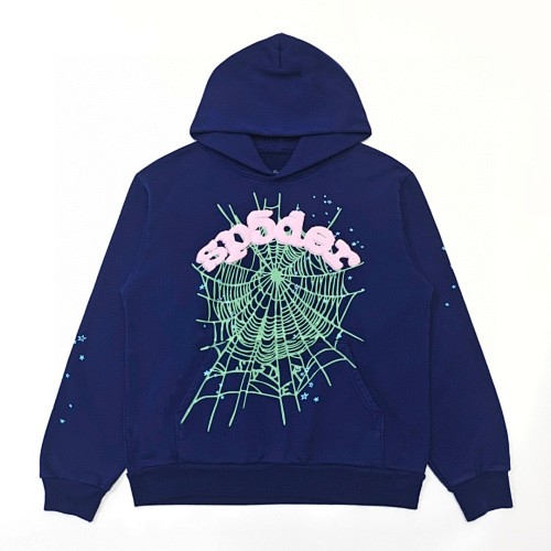 Sp5der Hoodie Pink TC S-Xl