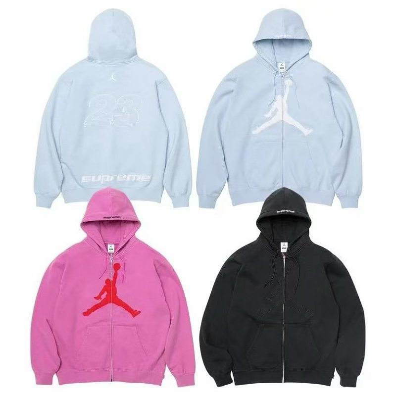 Zip UP Hooded Sweatshirt S-Xl