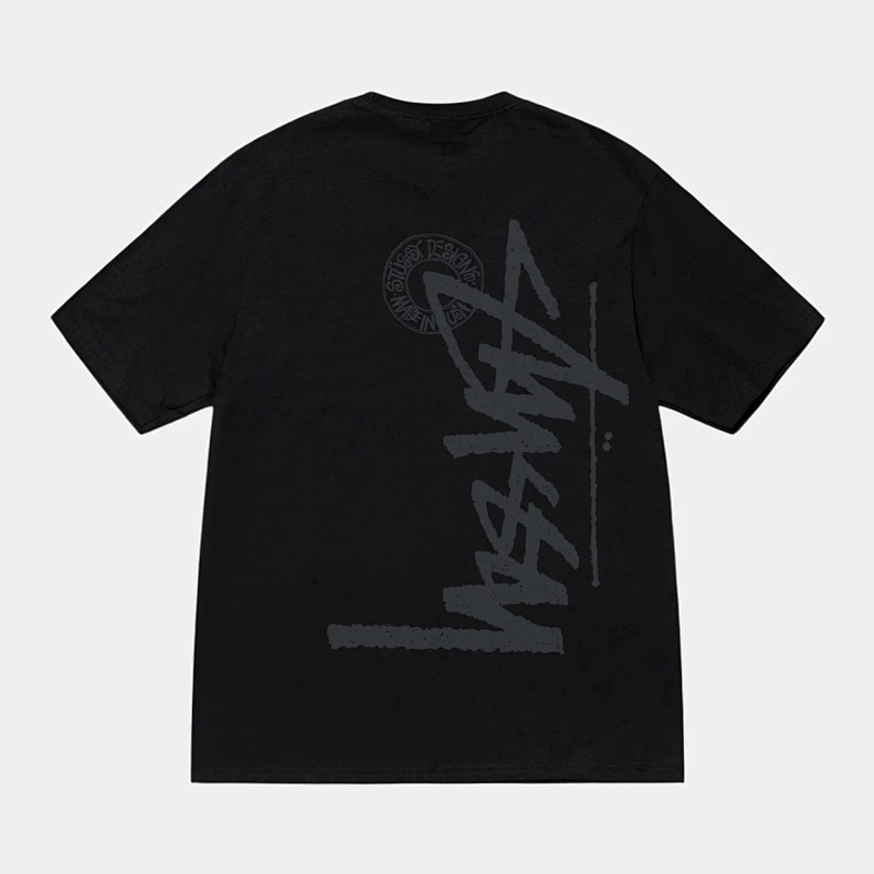 Stussy Stu Buana Stock Tee Logo T S M L XL