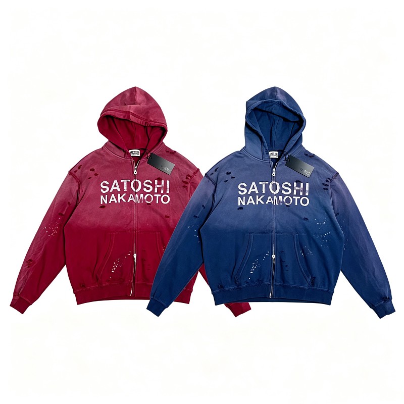 Satoshi Nakamoto Luke Fleece Hoodie S M L XL