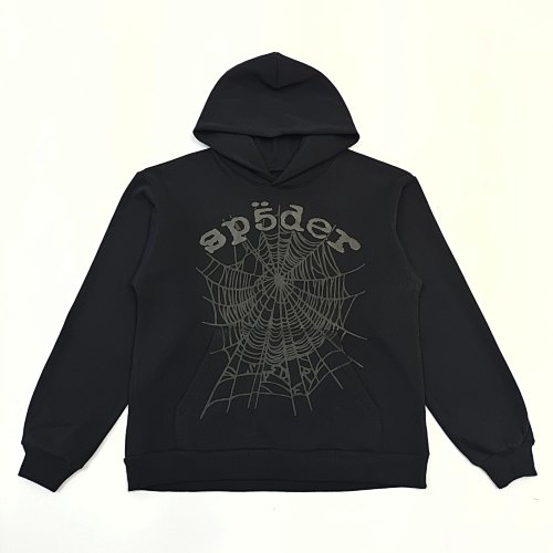 Sp5der Hoodie Phantom Web Black S-Xl