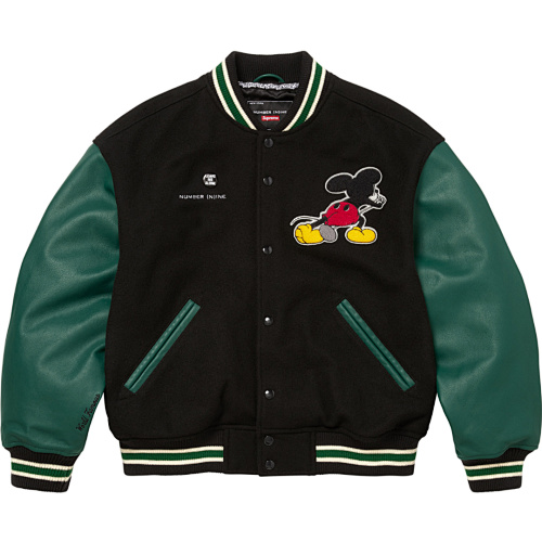 Number Ine Mickey Varsity Jacket S- XL