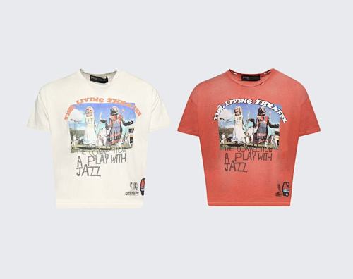 Offset Paly' 'the Living Theatre Tee