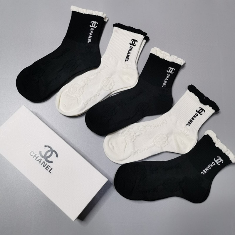 Socks Five Pairs In One Box