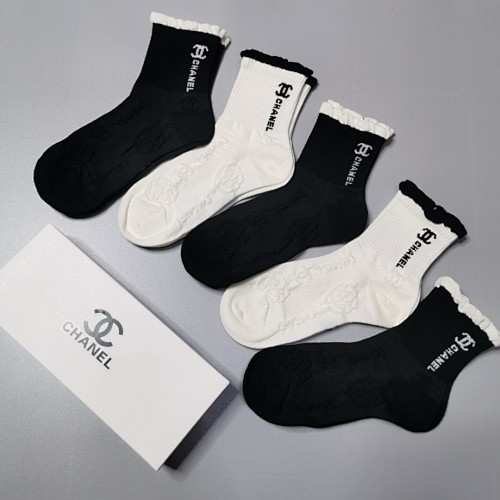 Socks Five Pairs In One Box