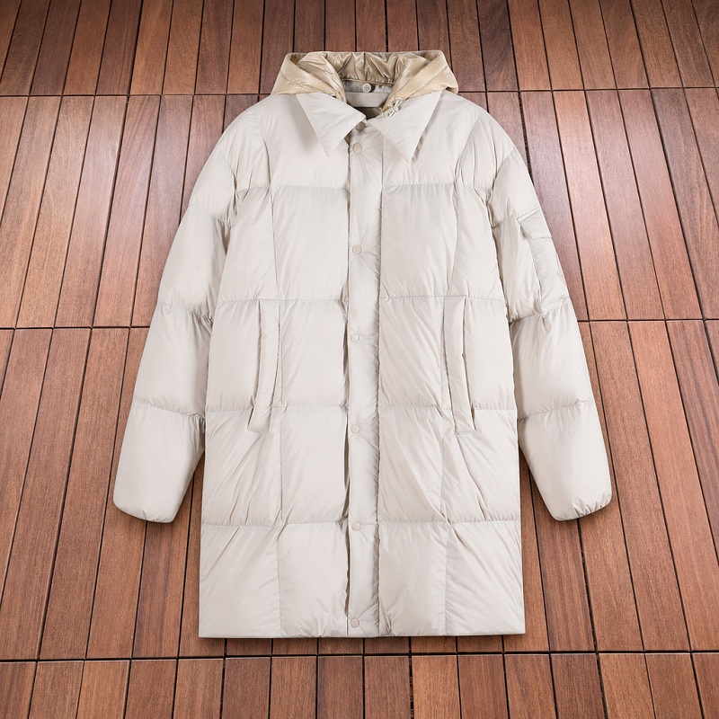 The Genuine 90 Goose Down Filling Not The Inferior Synthetic Down Material Found On The Ma