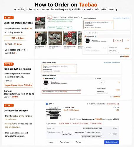 Balenciaga How To Order On Taobao