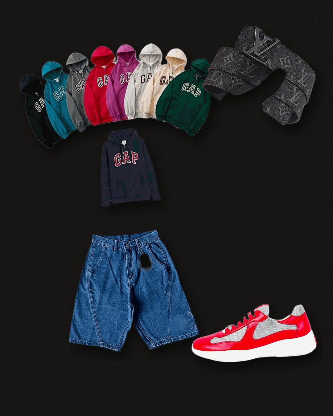 Central Cee outfit, rebuilt from finds
