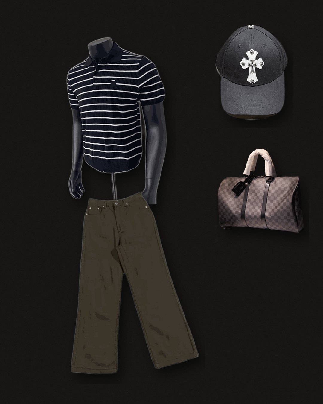 Jude Bellingham outfit, rebuilt from finds