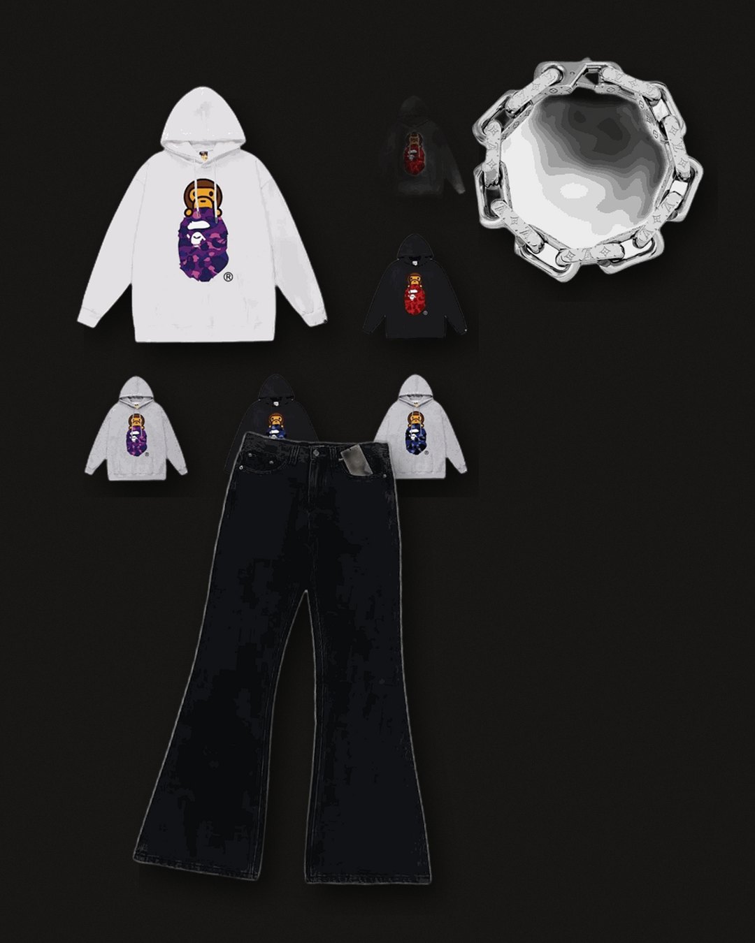 Ken Carson outfit, rebuilt from finds