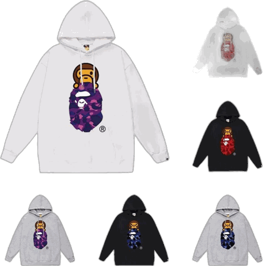 BAPE ape head hoodie