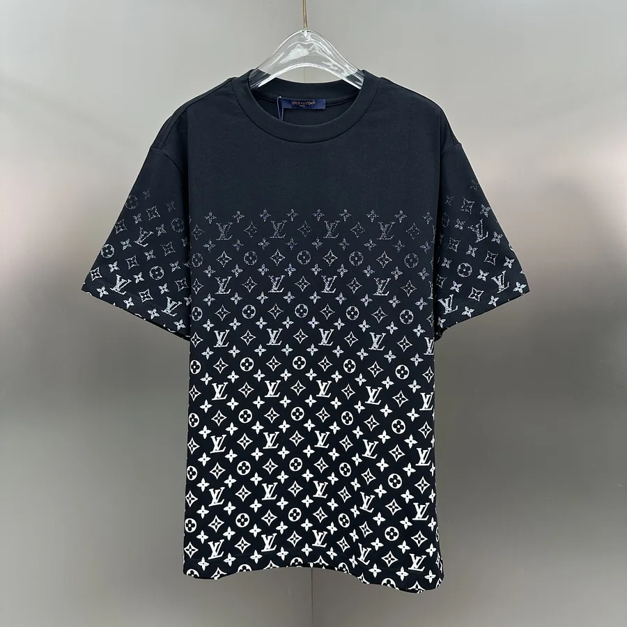 LV Monogram Gradient Tee Black