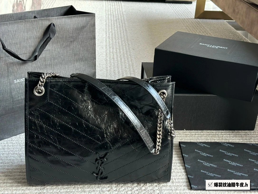 Saint Laurent Niki Shopping Tote Bag