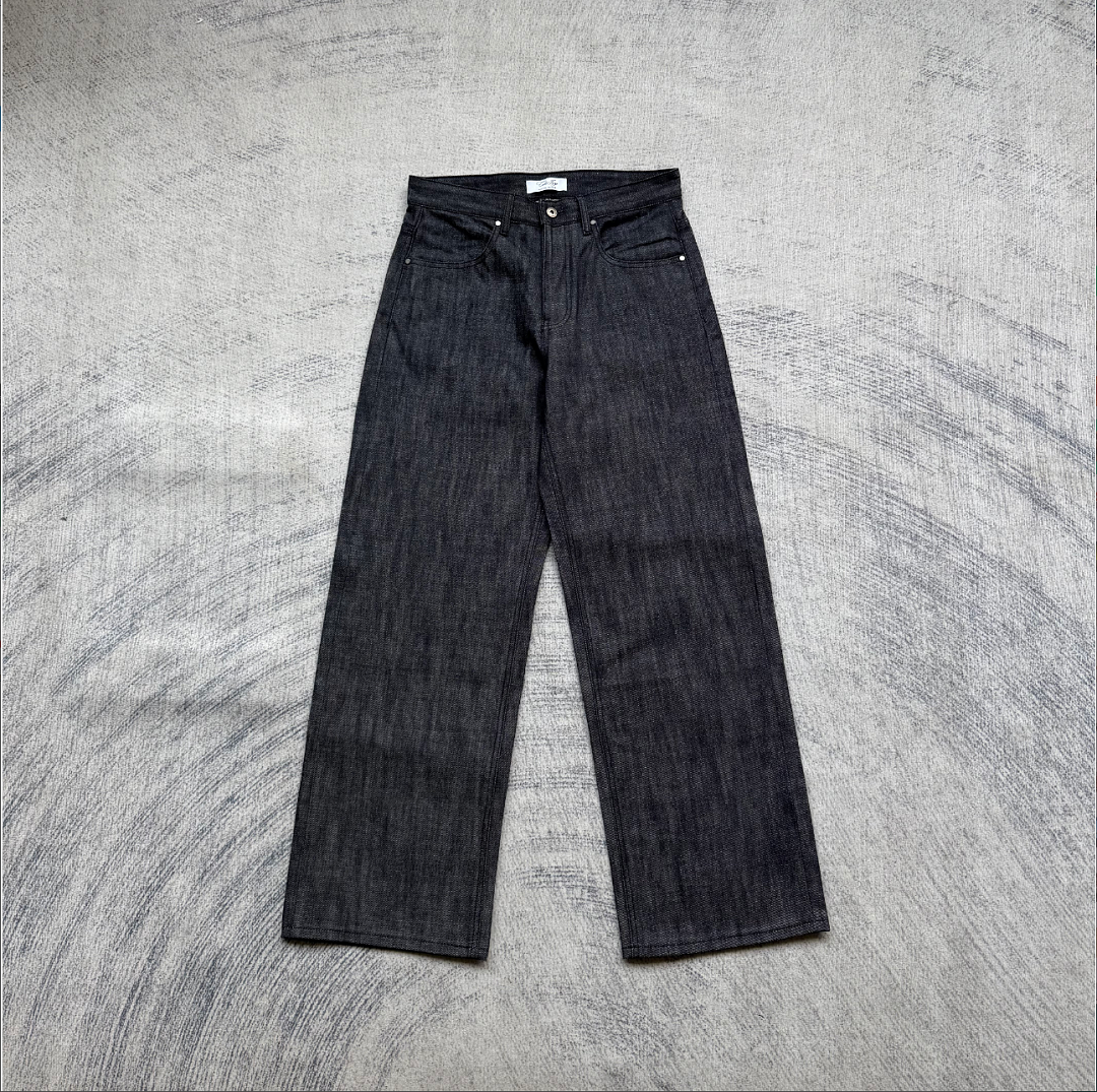 C*le Ivy slub indigo jeans
