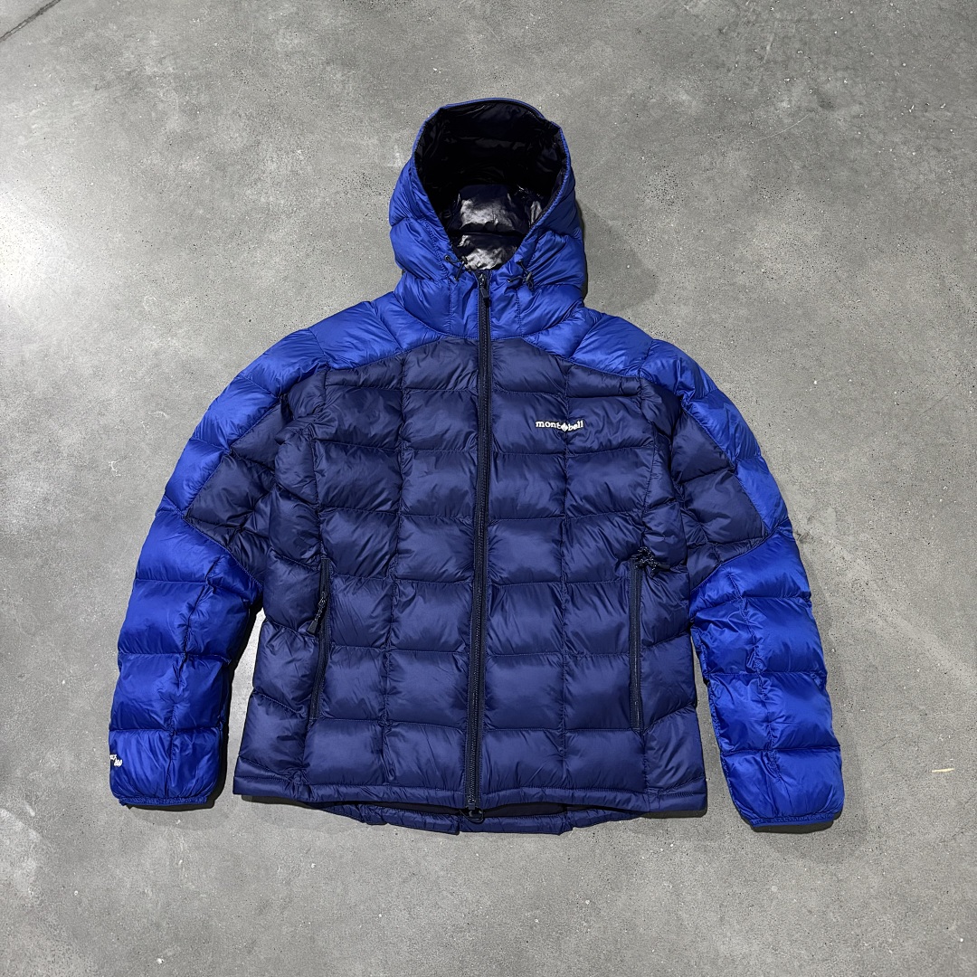Montbell puff jacket dark blue