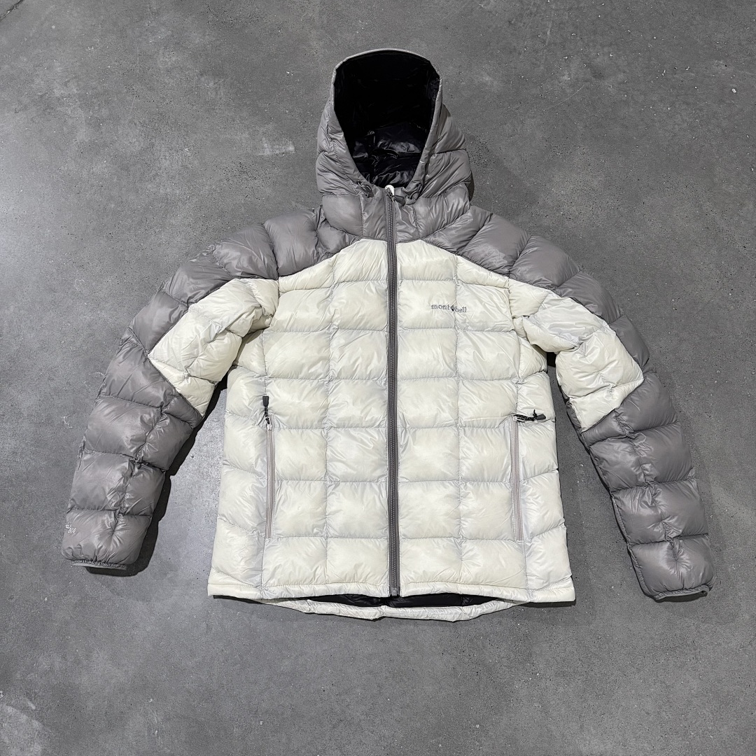 Montbell puff grey