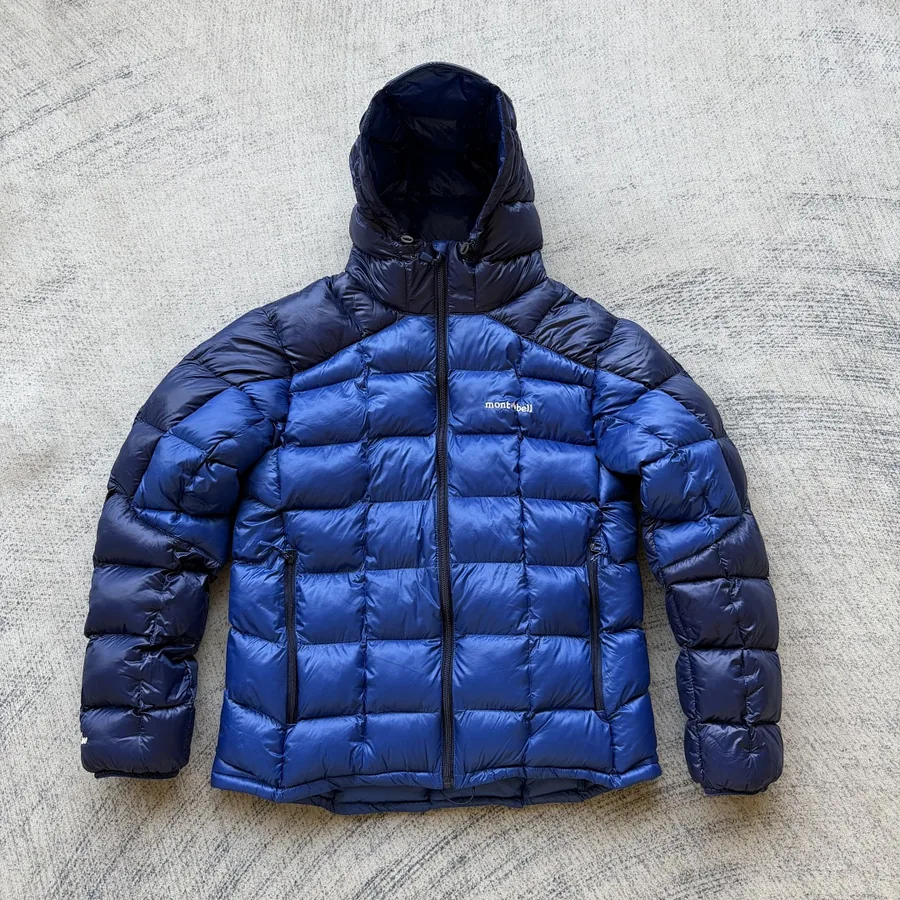 Montbell puff blue