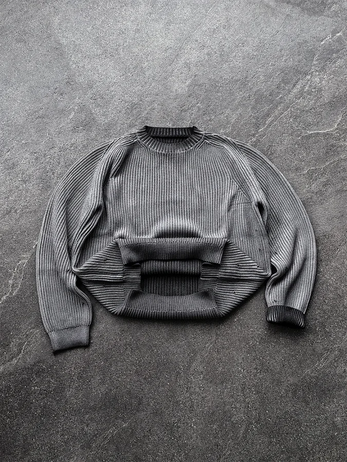 Mobius Liquid Silver Knit