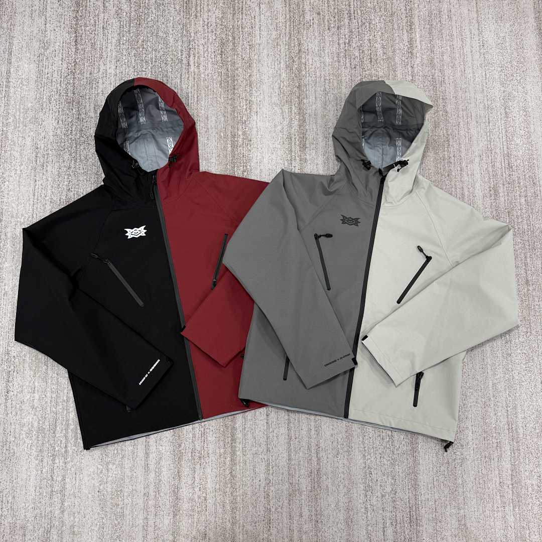 Mertra x Umbro Technical Jacket (Black & red)