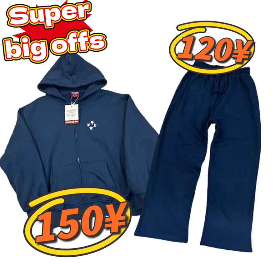 99based logo tracksuit [Navy]