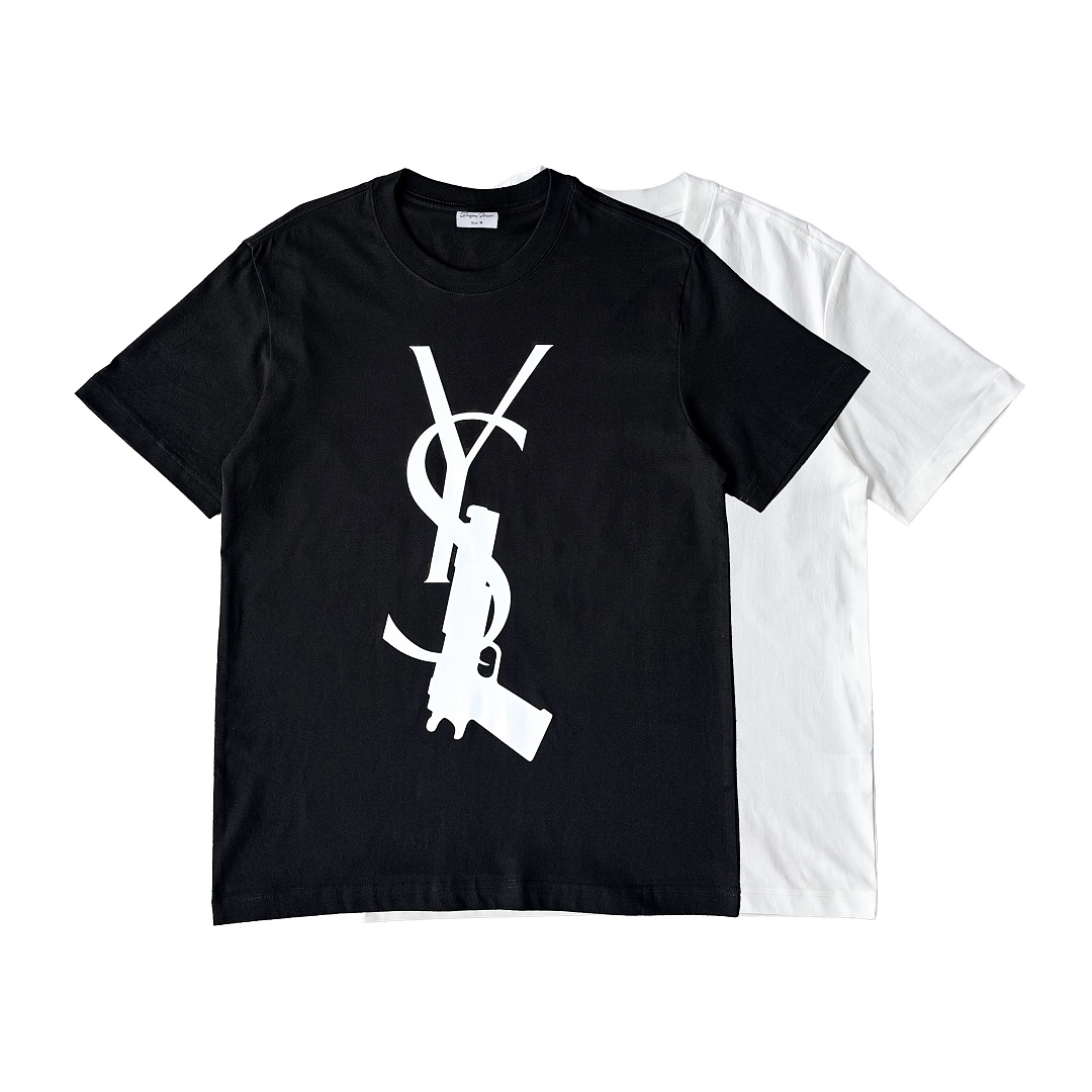 Slim Fit Trigger Monogram Tee