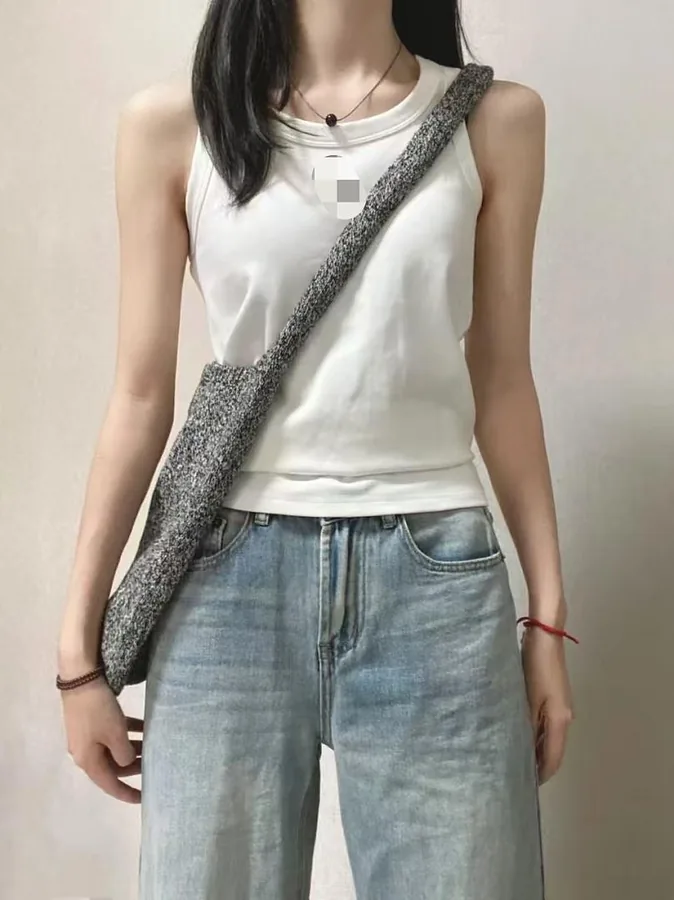 （10usd Promotional Sale）##Women's 100% Ribbed Cotton Tank Top 女款螺纹棉背心N
