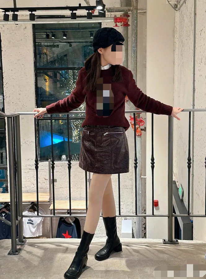 ## bear sweater RL0808美拉德熊毛衣 P