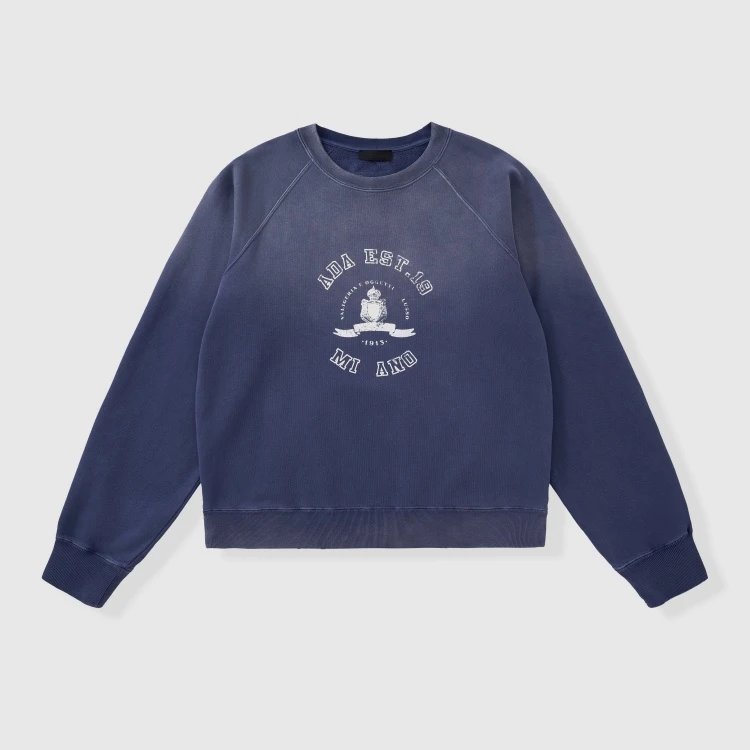 Garment Dyed Lightweight Crewneck Sweatshirt
