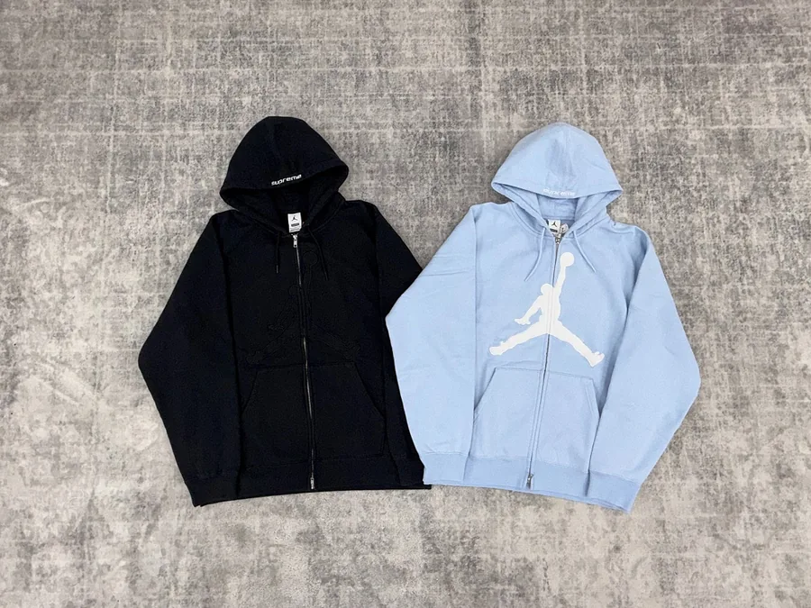 supXJordon拉链连帽衫