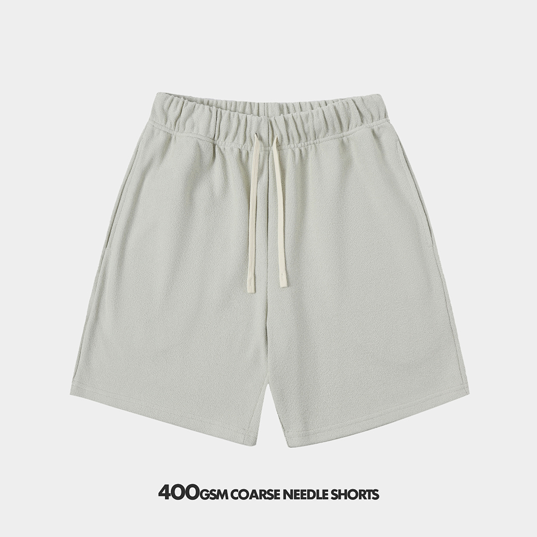 400gsm Union Kingdom Coarse Needle Texture Blank Shorts